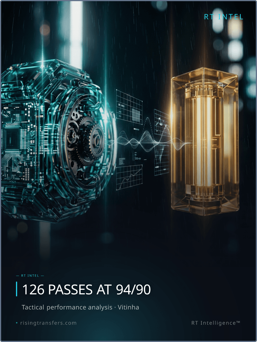 Vitinha vs Pedri: The 126-Pass Metronome Duel