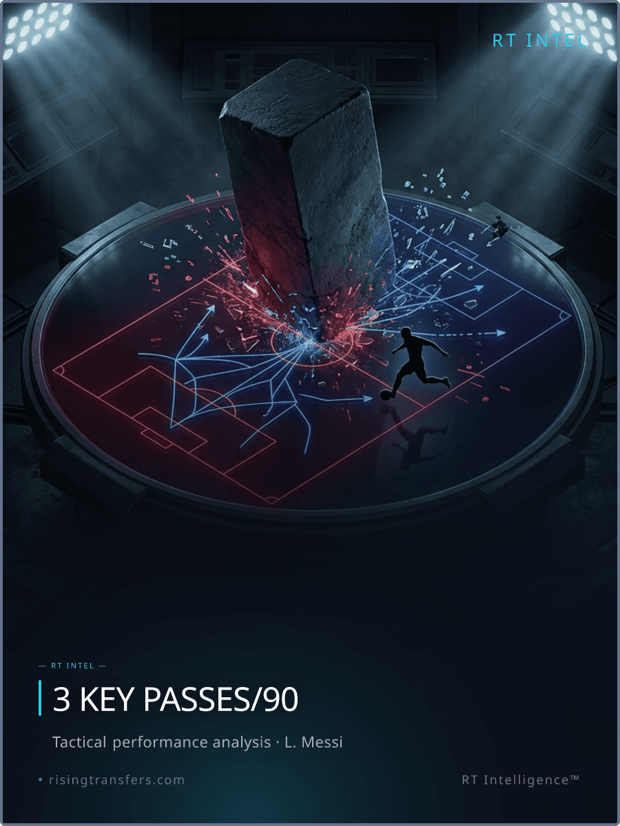 The 3.0 Key Pass Void: Xavi's Messi Veto Exposed