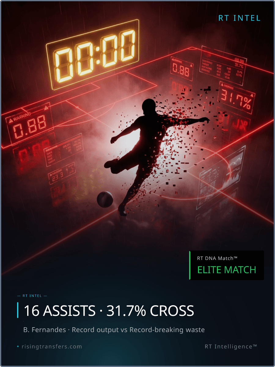 Bruno's 16 Assists: The High-Waste Reality