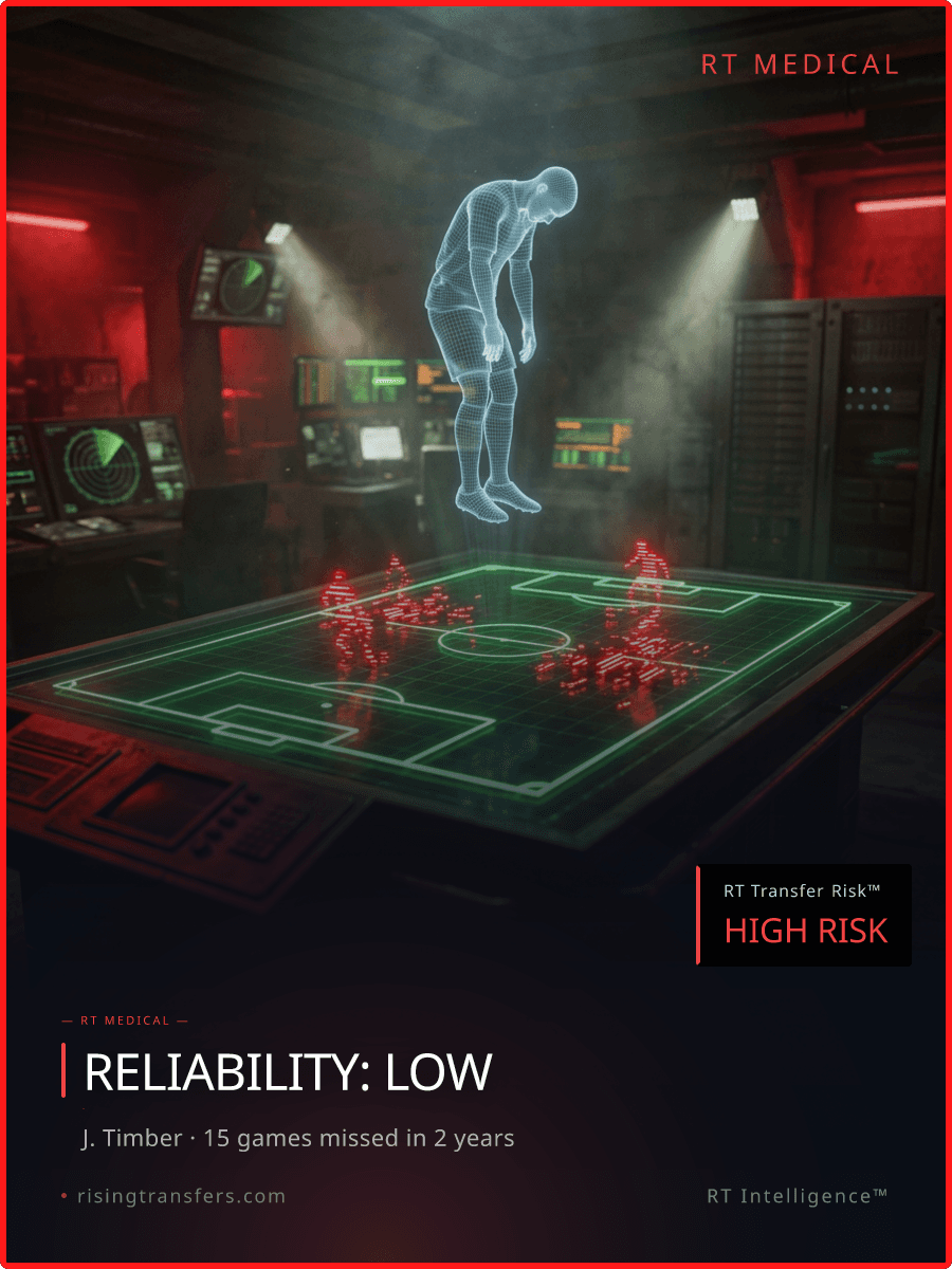 32 Games Missed: The Arsenal Reliability Crisis?